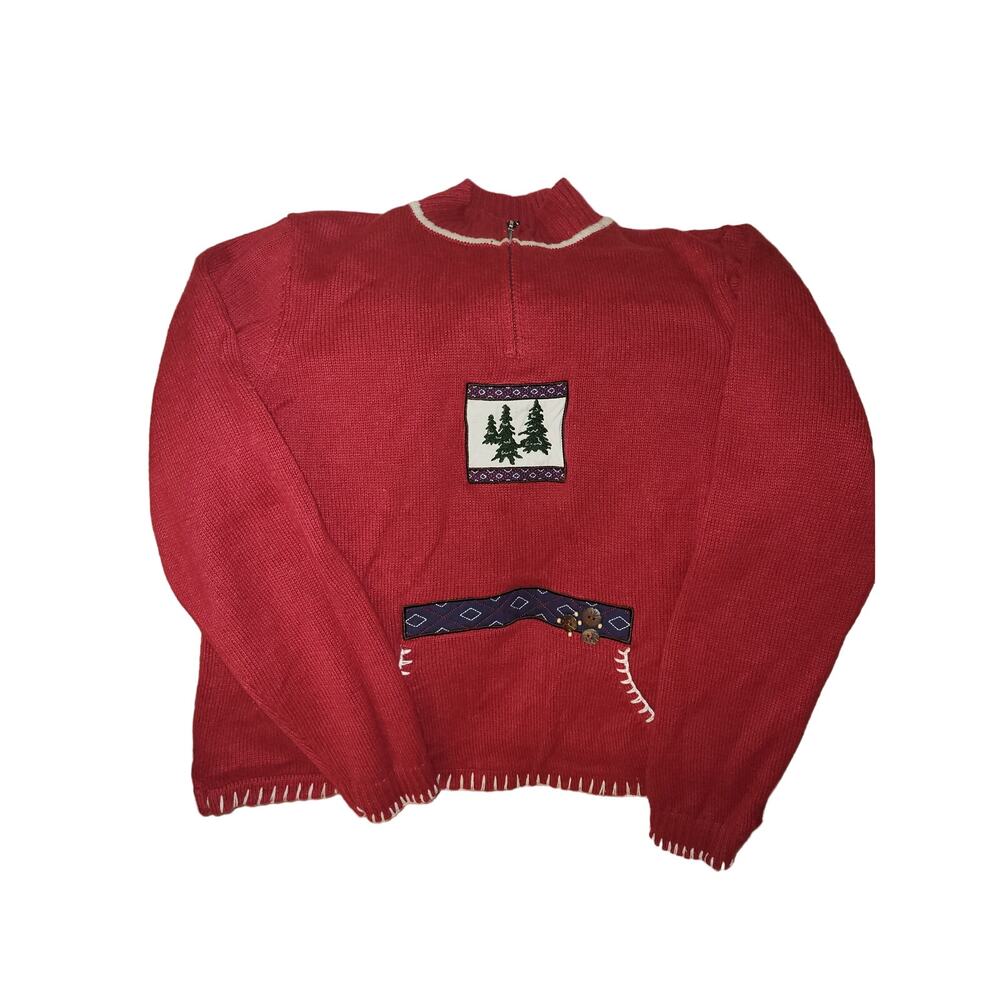 Breckenridge Winter Sweater. EUC. Size Petite Large.